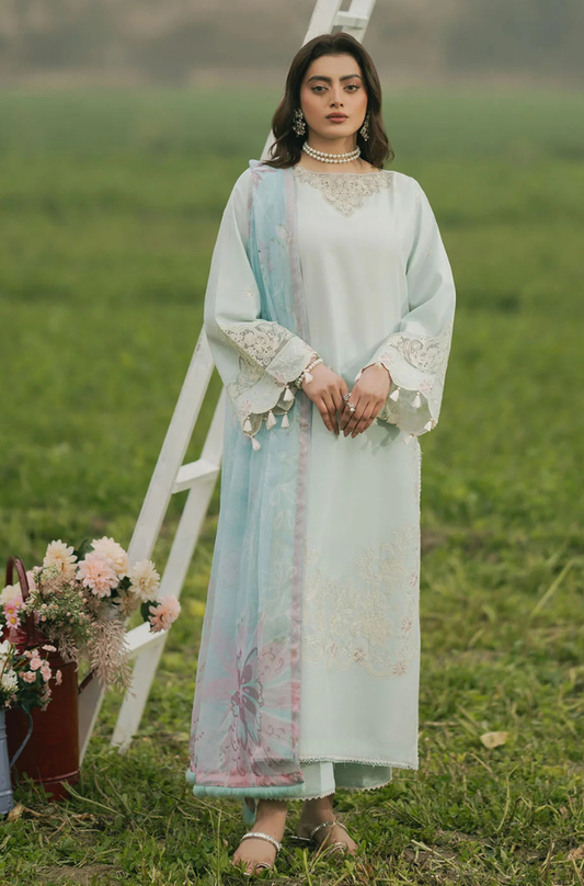 IZEL Embroidered lawn Three Piece IZL-329