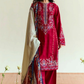Zara Shahjahan Embroidered Dhanak Three Piece D-81