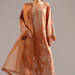 Sapphire D-406 Embroidered Dhanak Three Piece Winter Collection