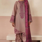 Baroque Embroidered Lawn Three Piece Iz-096