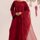 Hussain Rehar Embroidered lawn Three Piece D-370