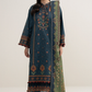 Sapphire Embroidered Dhanak Three Piece SP-403