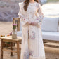 Chikenkari Qalamkar Embroidered lawn Three Piece QL-1020