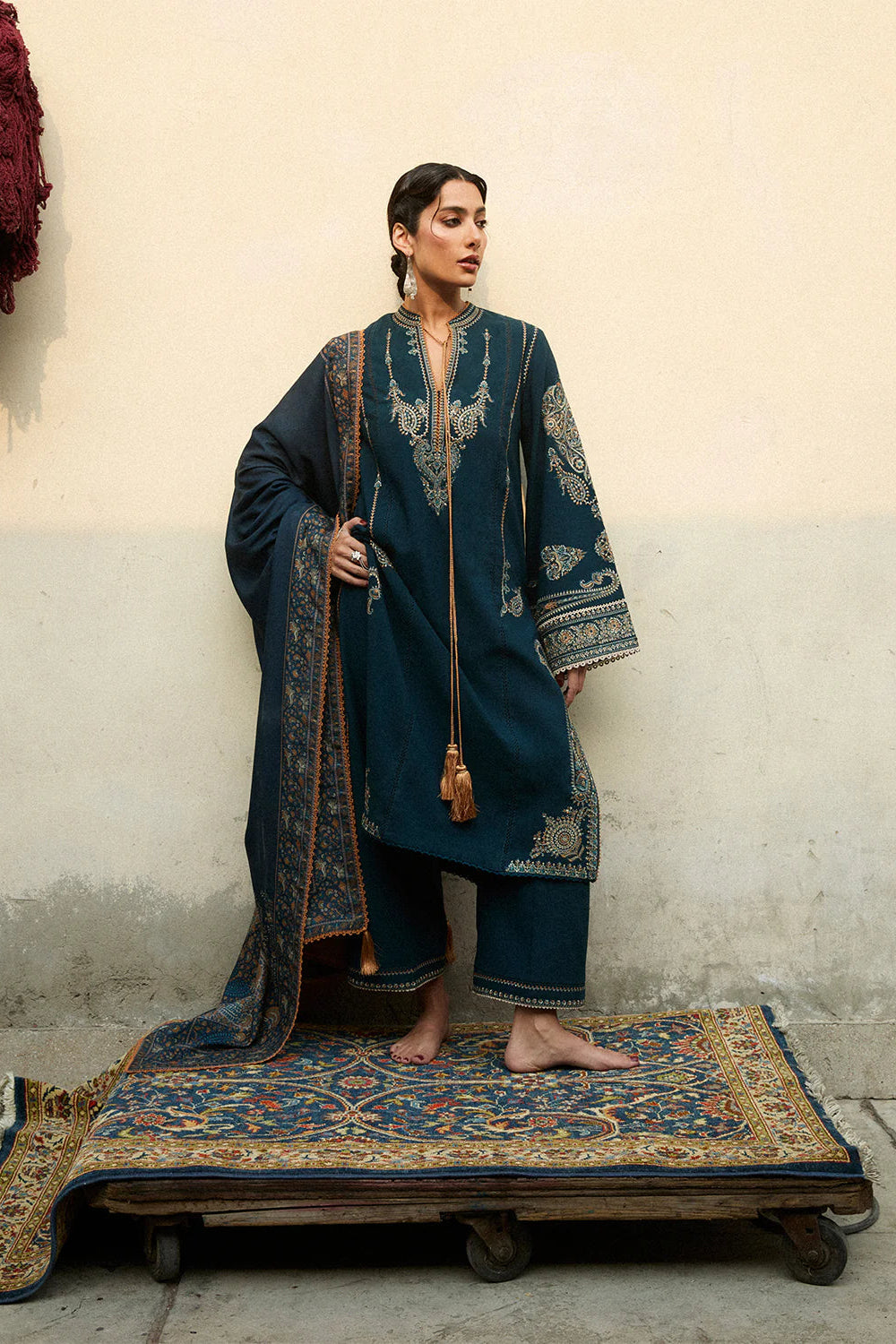 Bareeze Embroidered Three Piece Lawn D-300