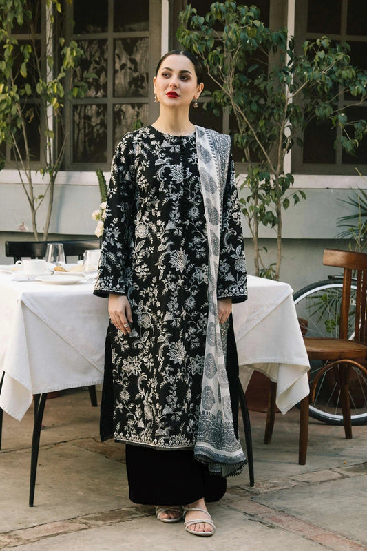 Qalamkar QL-02 Linen Three Piece Winter Collection