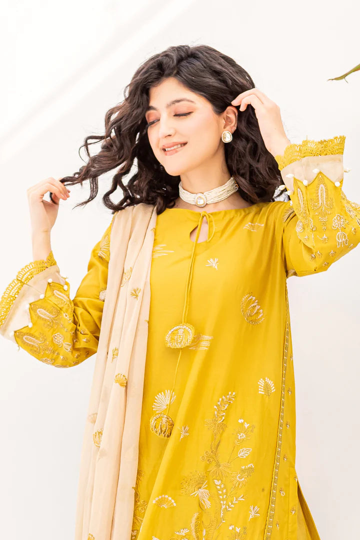 Fcc BT-03 Linen Three Piece Winter Collection
