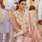 Crimsonn CR-02 Pink Embroidered Linen Three Piece Winter Collection