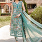 M-Print 08 Lawn Digital Printed Three Piece