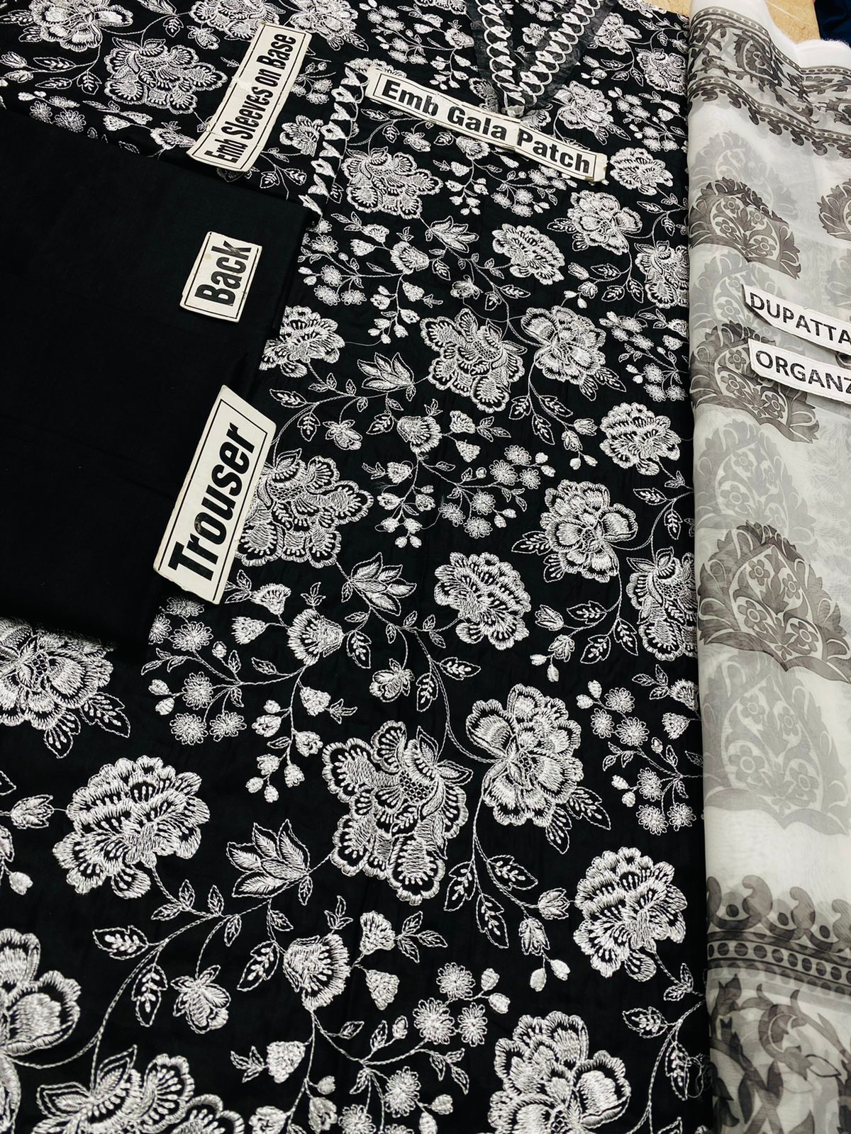 Qalamkar QL-02 Linen Three Piece Winter Collection