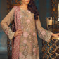 Jazmin Aura Blush Unstitched Pure Chiffon Collection Embroidered Two Piece