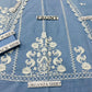 femalechoice Design#13 Organza Linen inner  Embroidered 3 pc
