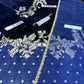 FCC BT-10 Blue Embroidered Velvet Three piece Winter Collection