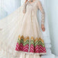 MB-01 Organza Shirt wedding Collection Linen inner  Embroidered 3 pc