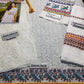 Bareeze BR-452 White  Embroidered Linen Three Piece Winter Collection