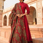 Bareeze FCC-193 RED  Embroidered Dhanak Three Piece Winter Collection