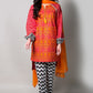 Maria B MB-2009 Winter Linen Embroidered three piece suit