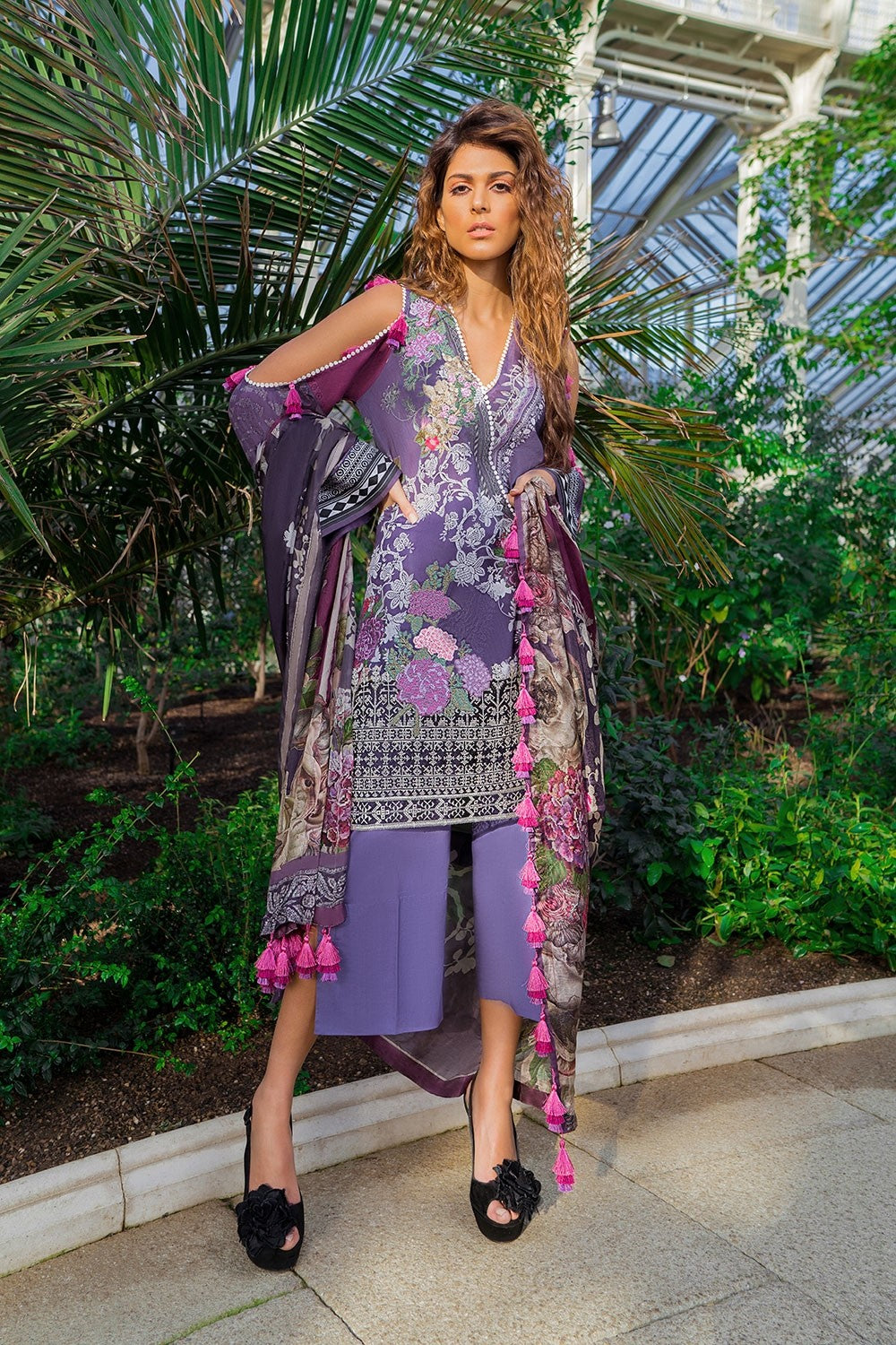 Sobia Nazir SN-13A Embroidered Three Piece Lawn Collection
