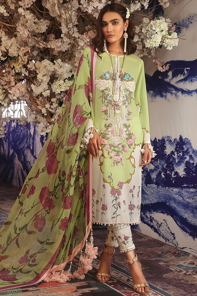 Sana Safinaz MSS-03B Embroidered Three Piece Lawn Collection