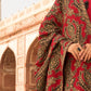 Bareeze FCC-193 RED  Embroidered Dhanak Three Piece Winter Collection