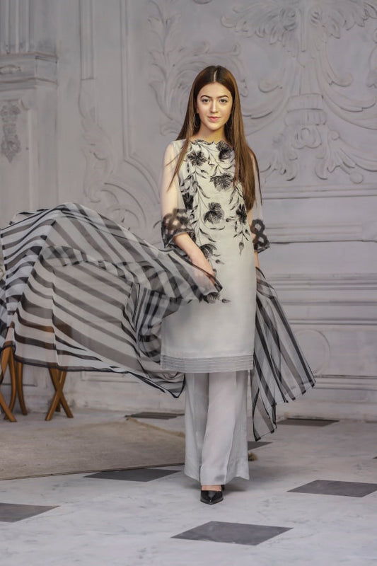 femalechoice FCC-100 Embroidered Organza Three Piece Collection
