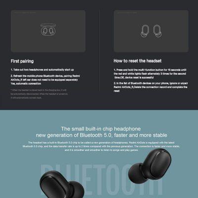 Xiaomi Redmi Airdots, TWS Bluetooth 5.0 Earphone